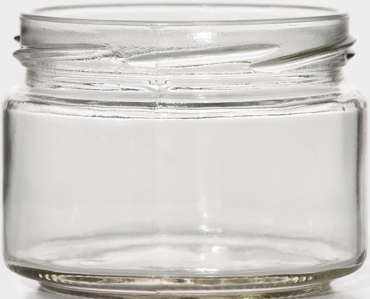 Набор стеклянных банок с крышкой, ТО-82 мм, 0,2-0,25 л, 6 шт