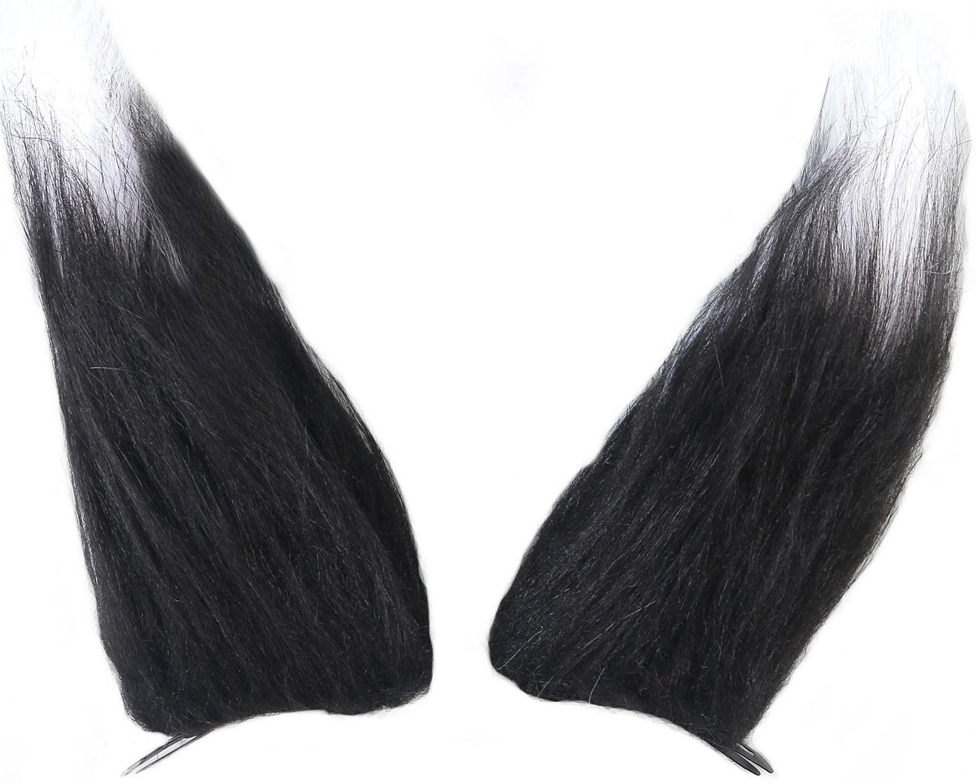 Карнавальный набор «Лиса аниме», чёрный, 2 предмета: хвост, ушки