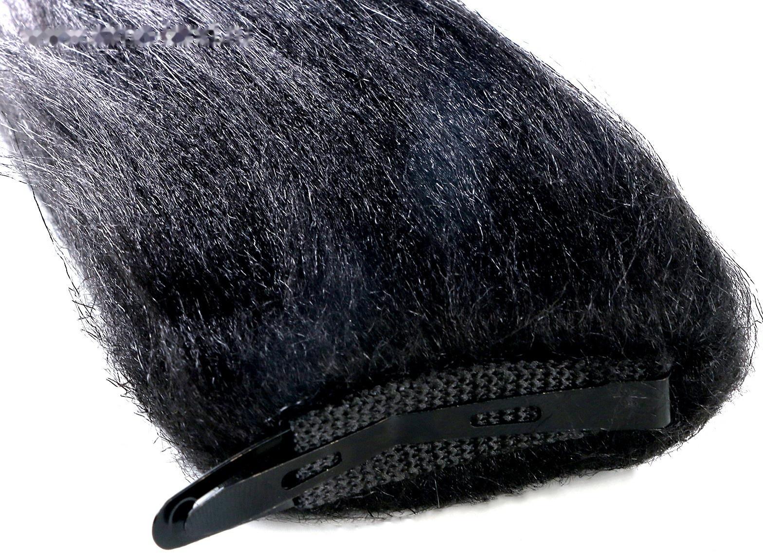 Карнавальный набор «Лиса аниме», чёрный, 2 предмета: хвост, ушки