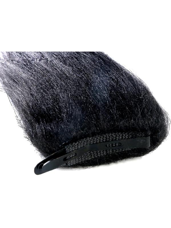 Карнавальный набор «Лиса аниме», чёрный, 2 предмета: хвост, ушки