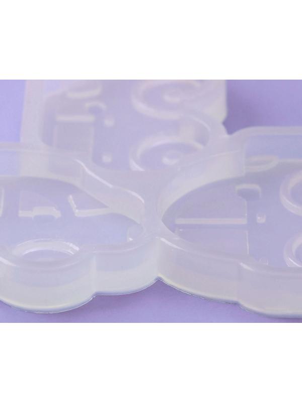 Силиконовый молд для леденцов и шоколада «Машинки», 4×5,6 см, 4,8×4см, 3,5×5,4 см