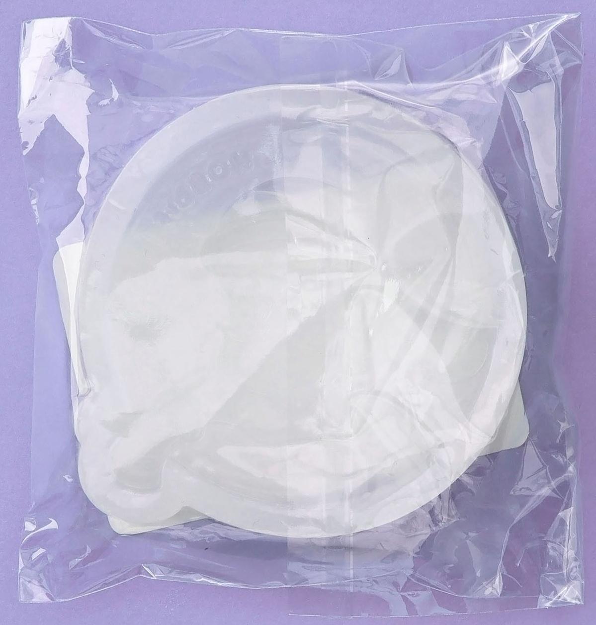 Силиконовый молд для леденцов и шоколада «Дед Мороз, с Новым годом!»