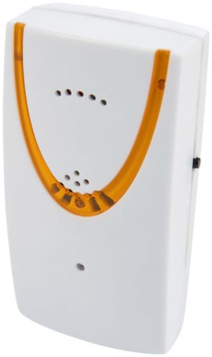 Звонок HomeStar HS-0116, беспроводной, 8,6 МВт, 38 мелодий, 80-90дБ, r=100м, белый