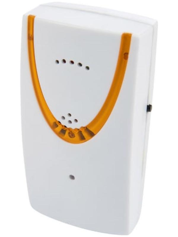 Звонок HomeStar HS-0116, беспроводной, 8,6 МВт, 38 мелодий, 80-90дБ, r=100м, белый