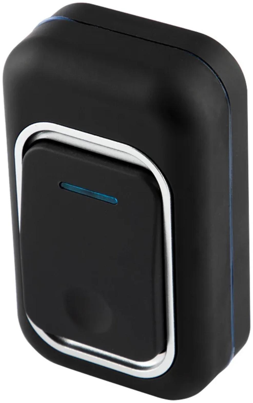 Звонок HomeStar HS-0117, беспроводной, 8,6 МВт, 38 мелодий, 80-90дБ, r=100м, чёрный