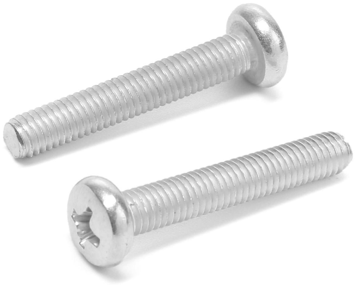 Винт, с полукруглой головкой, оцинкованный, DIN7985, М5х30 мм, 1000 шт