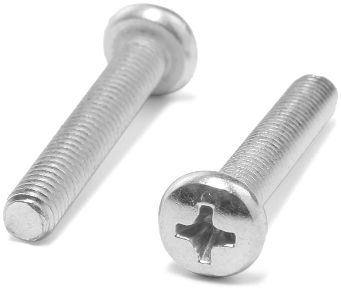 Винт, с полукруглой головкой, оцинкованный, DIN7985, М5х30 мм, 1000 шт