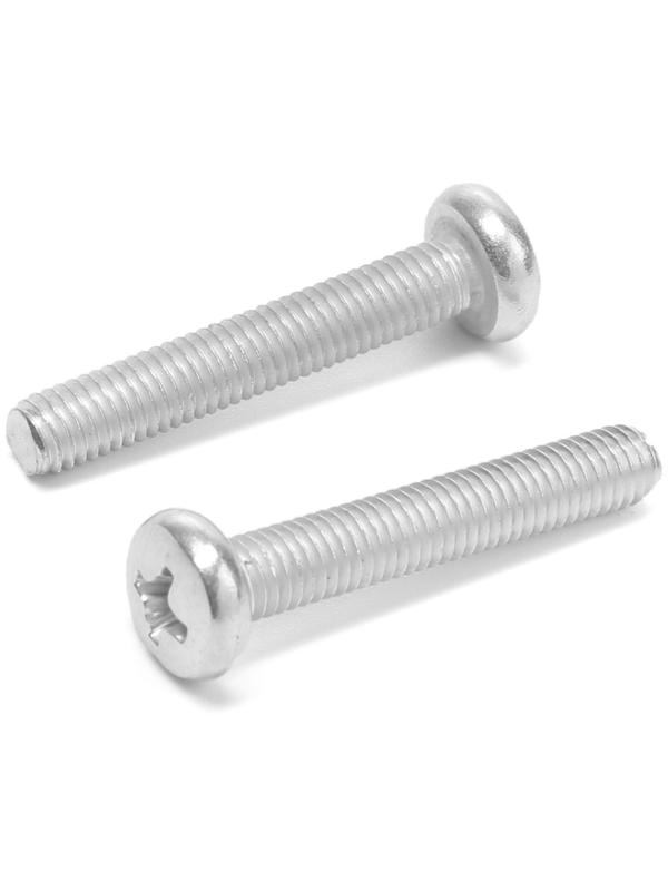 Винт, с полукруглой головкой, оцинкованный, DIN7985, М5х30 мм, 1000 шт