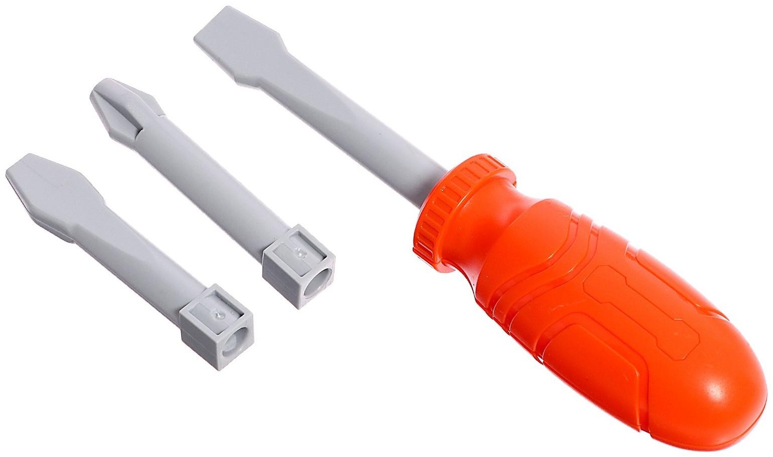 Набор инструментов «Мастер», звук, на батарейках, 31 предмет