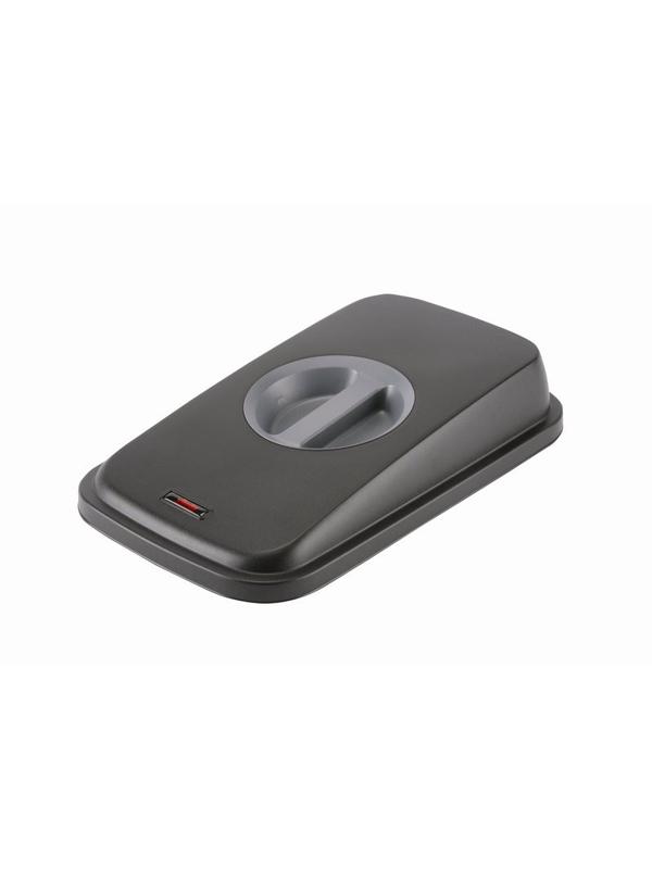 Крышка для урны (272209) с ручкой серая VILEDA