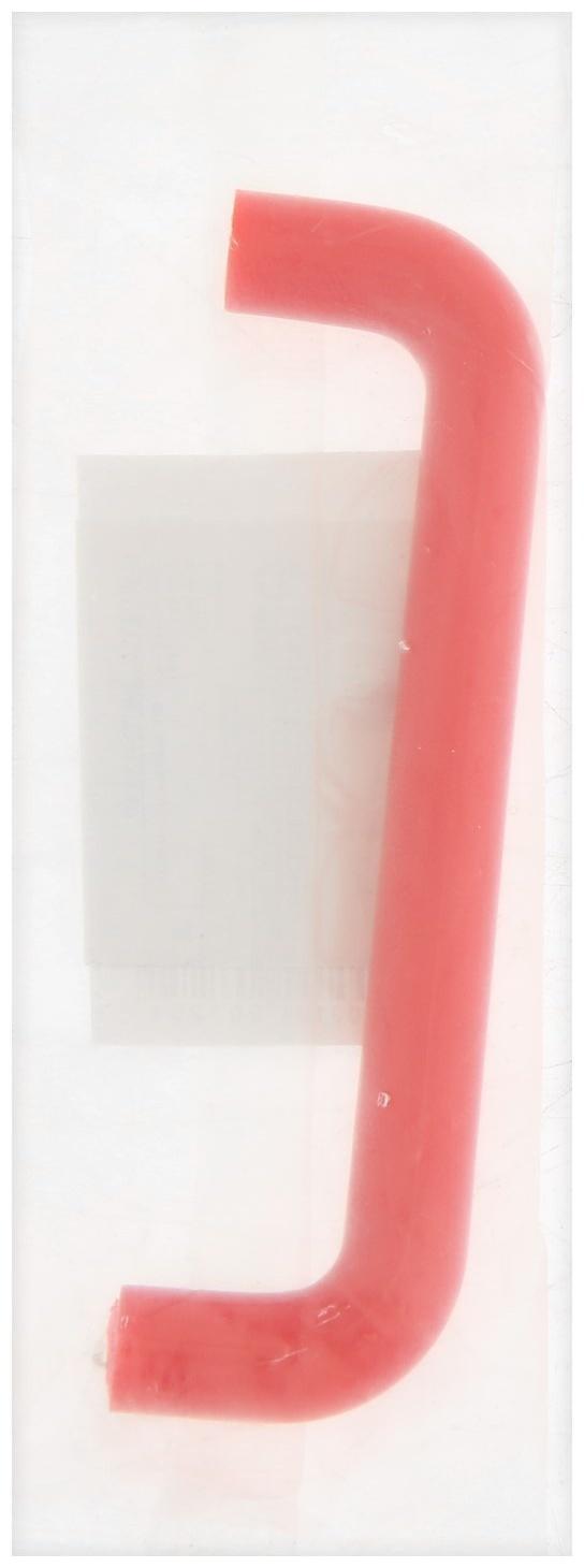 Ручка скоба PLASTIC 009, пластиковая, м/о 96 мм, красная