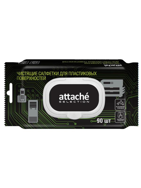 Салфетки Attache Selection д/поверхностей, с клапаном, 90 шт, XXL, 150х200