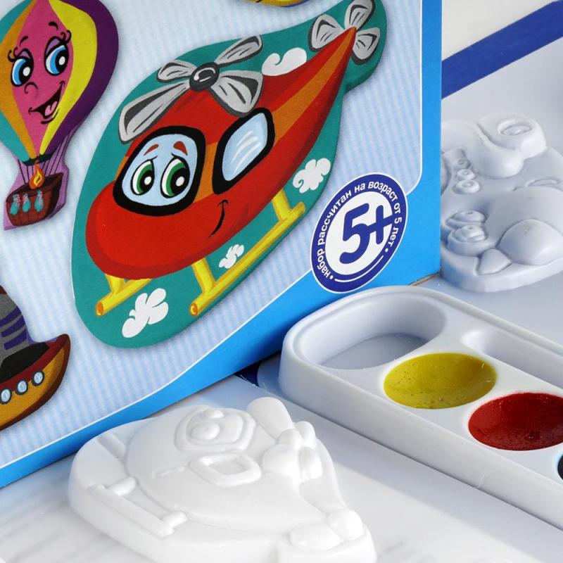 Набор для творчества Фигурки на магнитах Транспорт   М-011