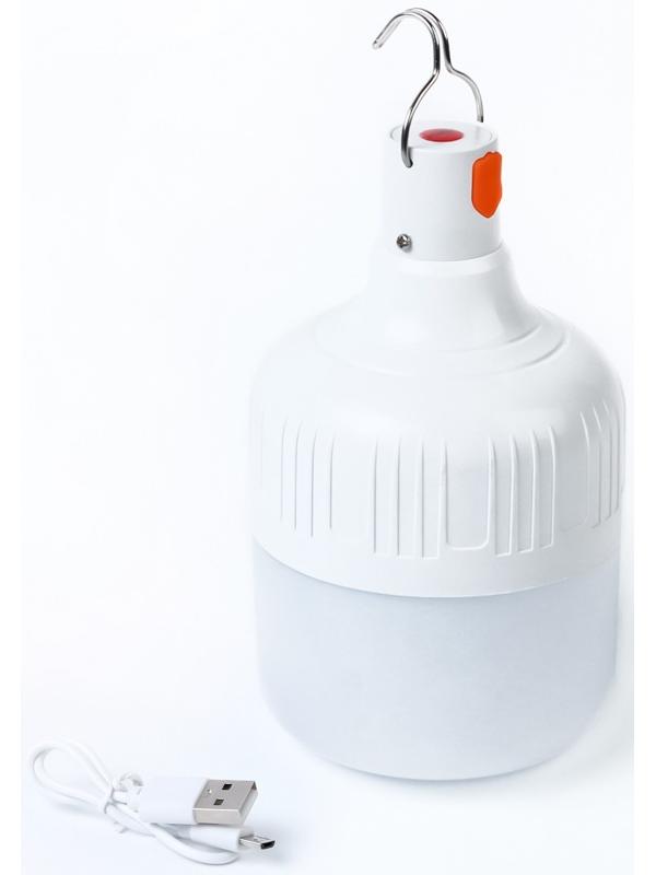 Фонарь кемпинговый аккумуляторный, 30 Вт, 2400 мАч, 2835, 3 режима