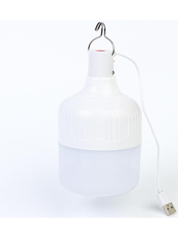 Фонарь кемпинговый аккумуляторный, 30 Вт, 2400 мАч, 2835, 3 режима