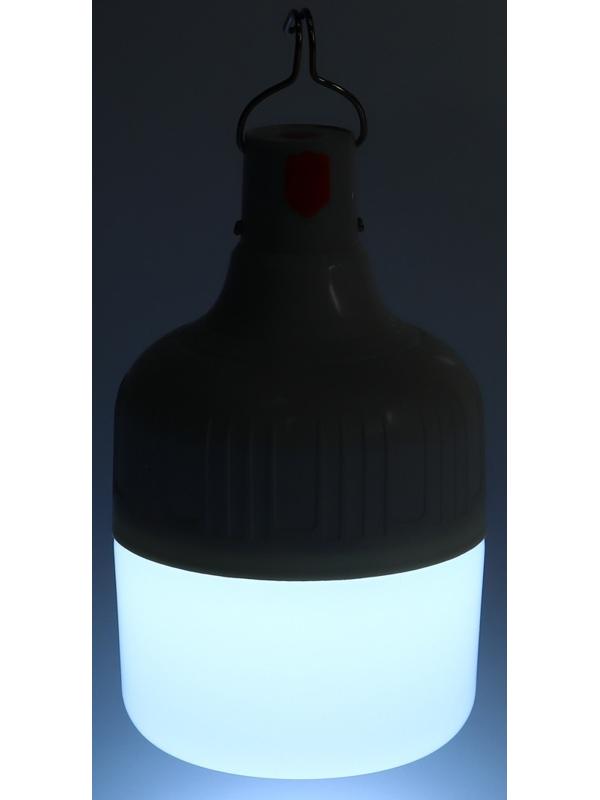 Фонарь кемпинговый аккумуляторный, 30 Вт, 2400 мАч, 2835, 3 режима