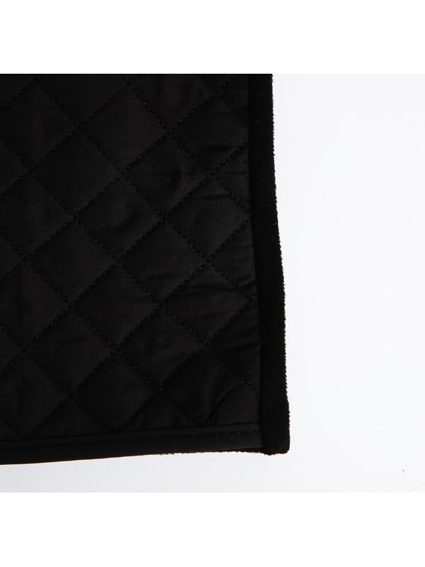 Перчатки женские, безразмерные, без утеплителя, цвет чёрный