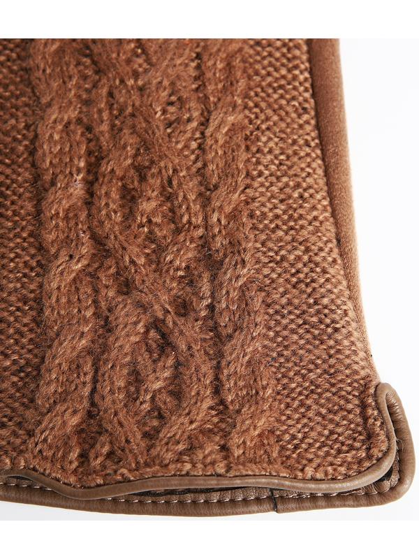 Перчатки женские, безразмерные, с утеплителем, цвет бежевый