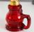 Керосиновая лампа красный 8х6х20 см