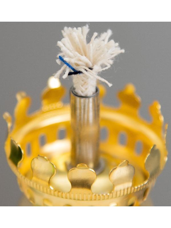 Керосиновая лампа зеленый 6х6х20 см