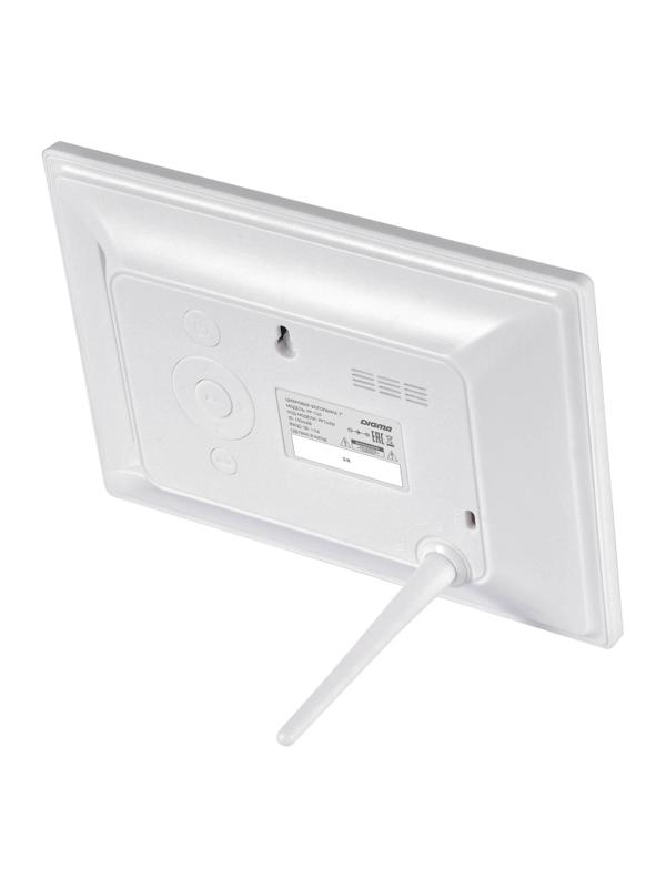 Фоторамка Digma 7 PF-743 IPS 1024x600 белый пластик