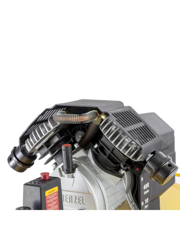 Компрессор поршневой DENZEL DKV2200/100, Х-PRO 400 л/мин, 100л (58079)