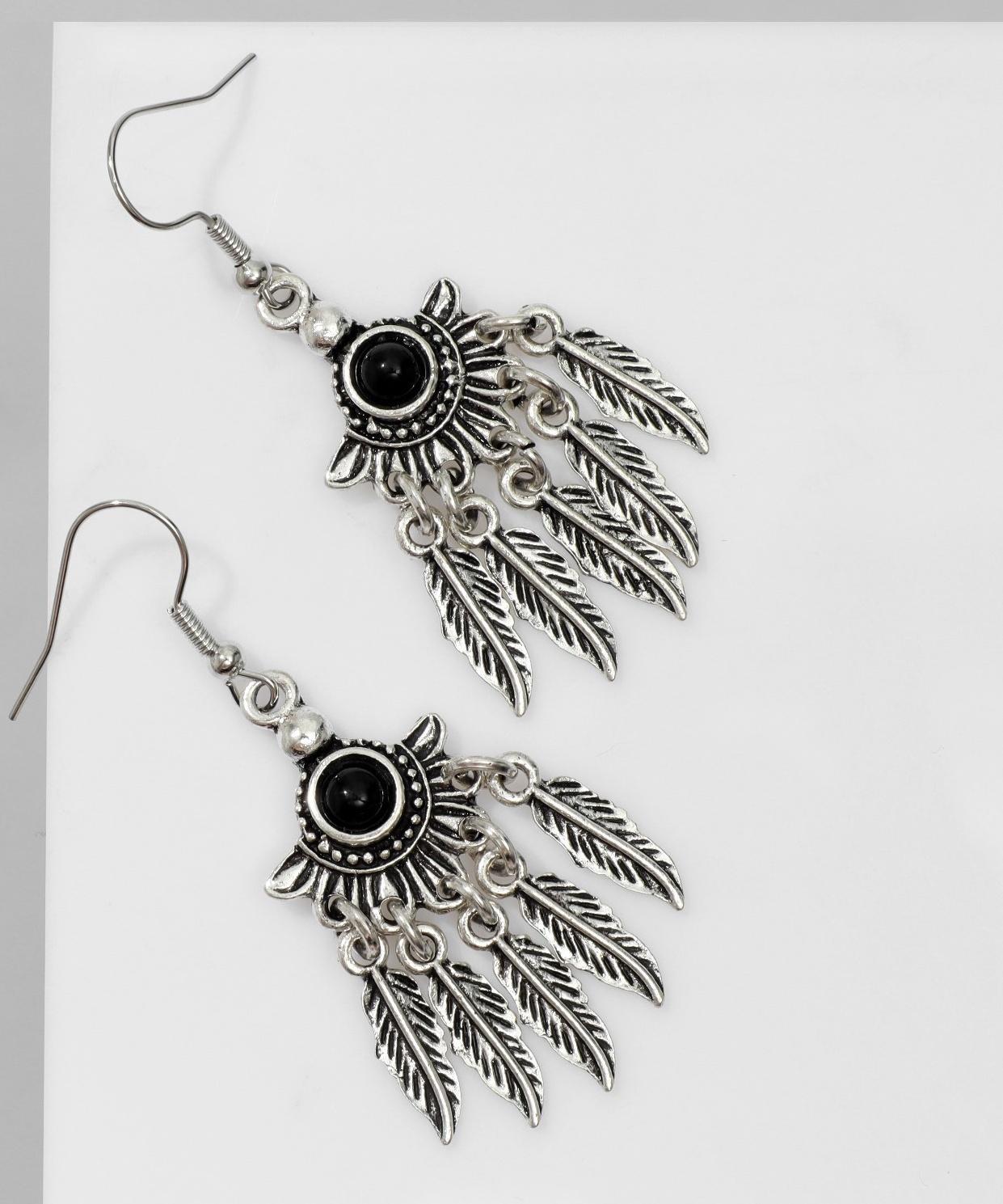 Серьги висячие 