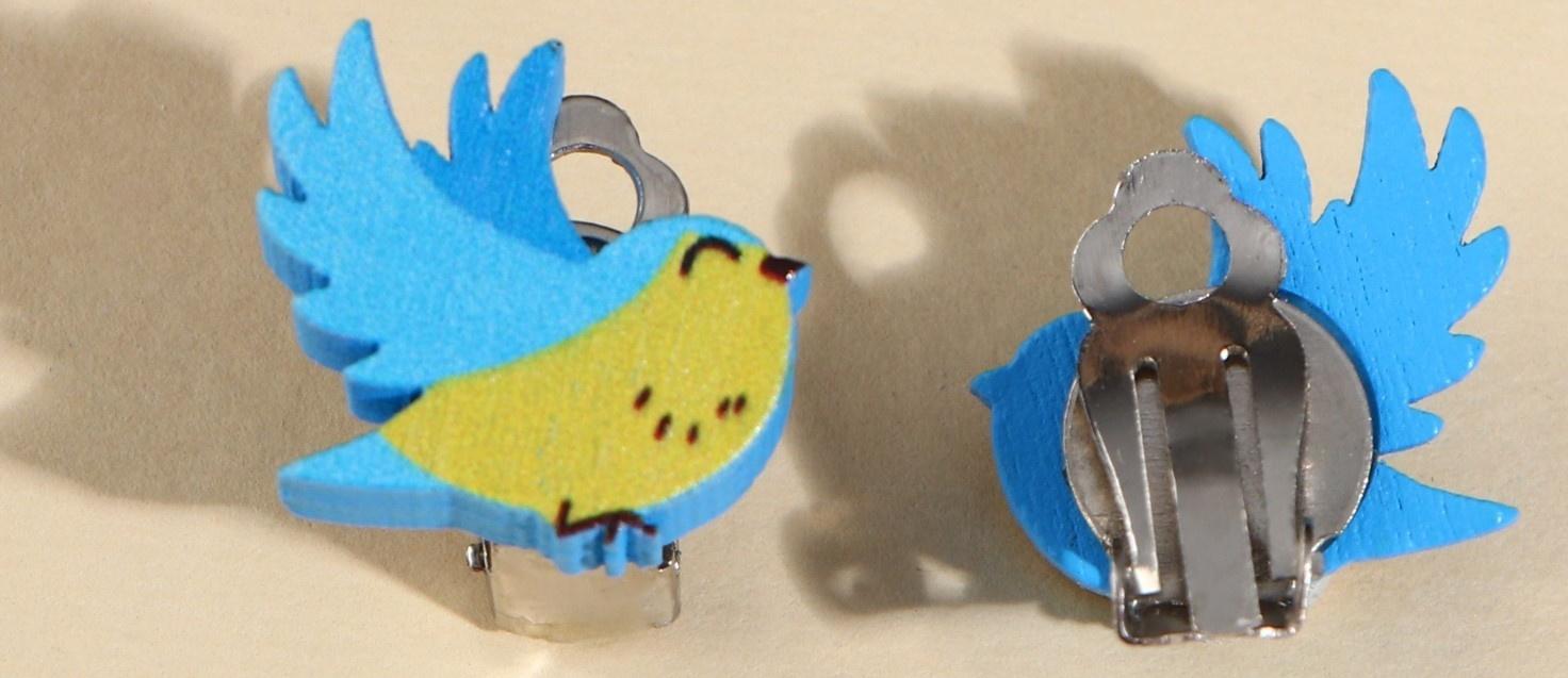 Набор клипсы и кольцо 