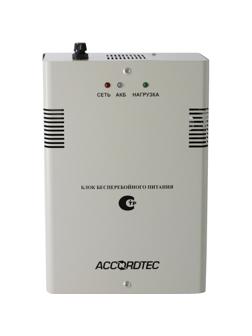 Блок питания бесперебойного AccordTec ББП-50 ТР исп.1, 12В, 5А, серый