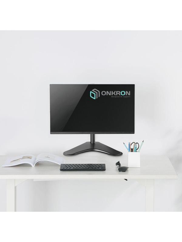 Кронштейн настольный для одного монитора ONKRON D101FS, 13-34, черный