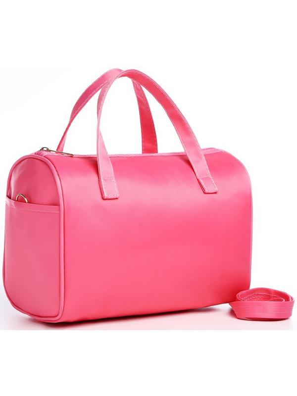 Косметичка на молнии, цвет розовый