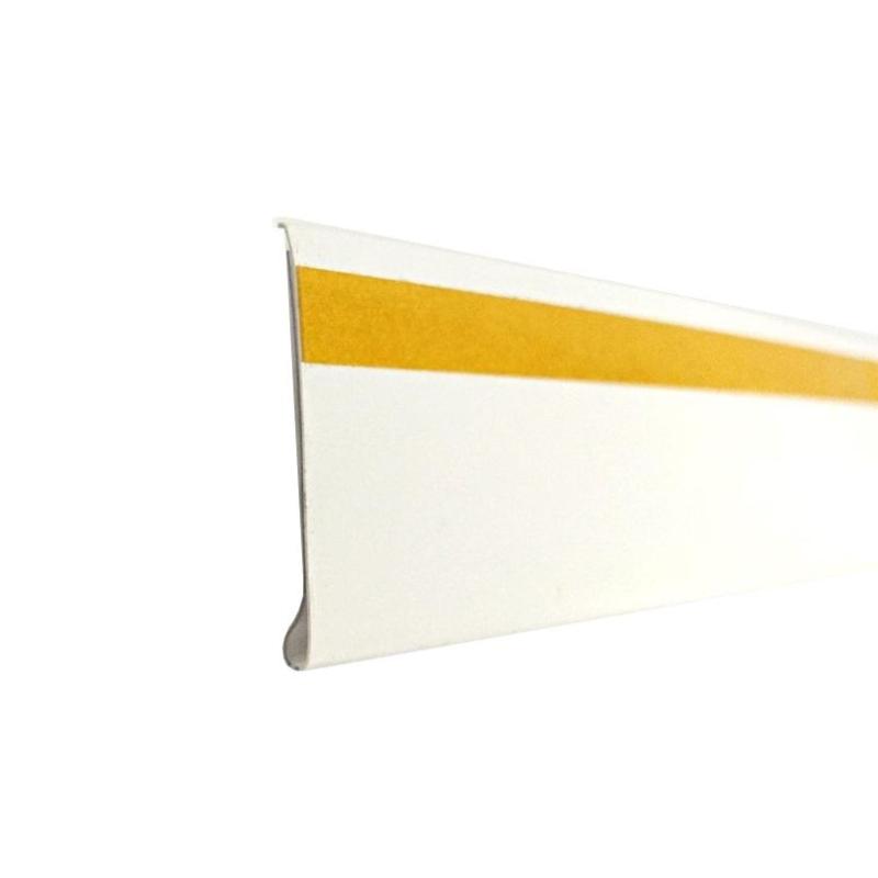 Ценникодержатель полочный DBR39 1000мм, белый 50 шт/уп