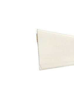 Ценникодержатель полочный DBR39 1000мм, белый 50 шт/уп