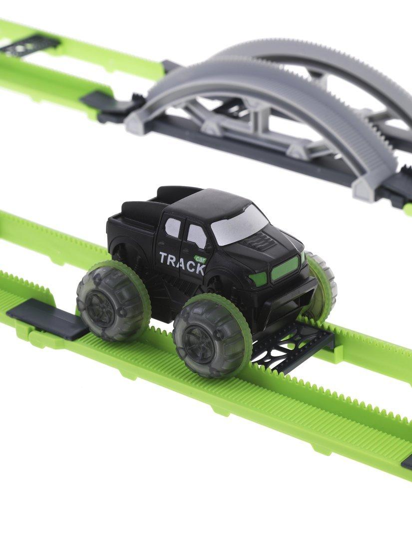 Игровой набор Автотрек, в комплекте: деталей-предметов 54шт., элементы питания
ААА*3шт. не входят в комплект, коробка