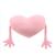 Мягкая игрушка Подушка Сердце розовое