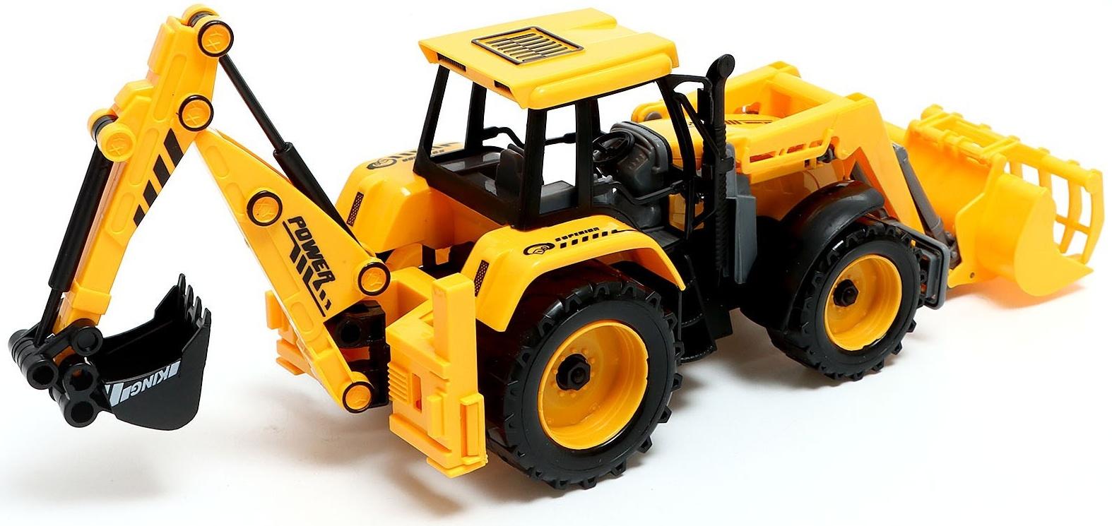 Экскаватор-погрузчик инерционный «Стройтехника», подвижные детали