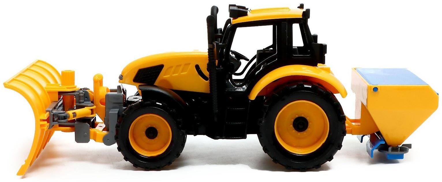 Трактор инерционный «Стройтехника», подвижные детали