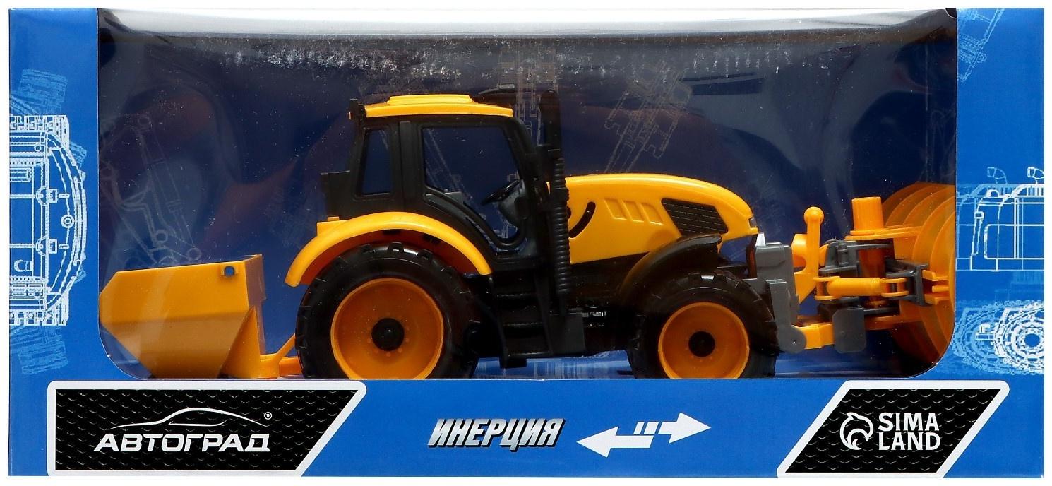 Трактор инерционный «Стройтехника», подвижные детали