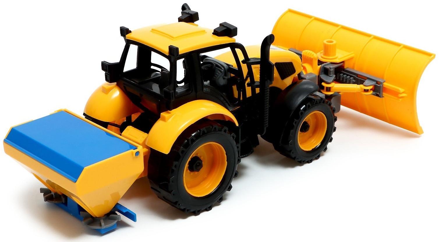 Трактор инерционный «Стройтехника», подвижные детали