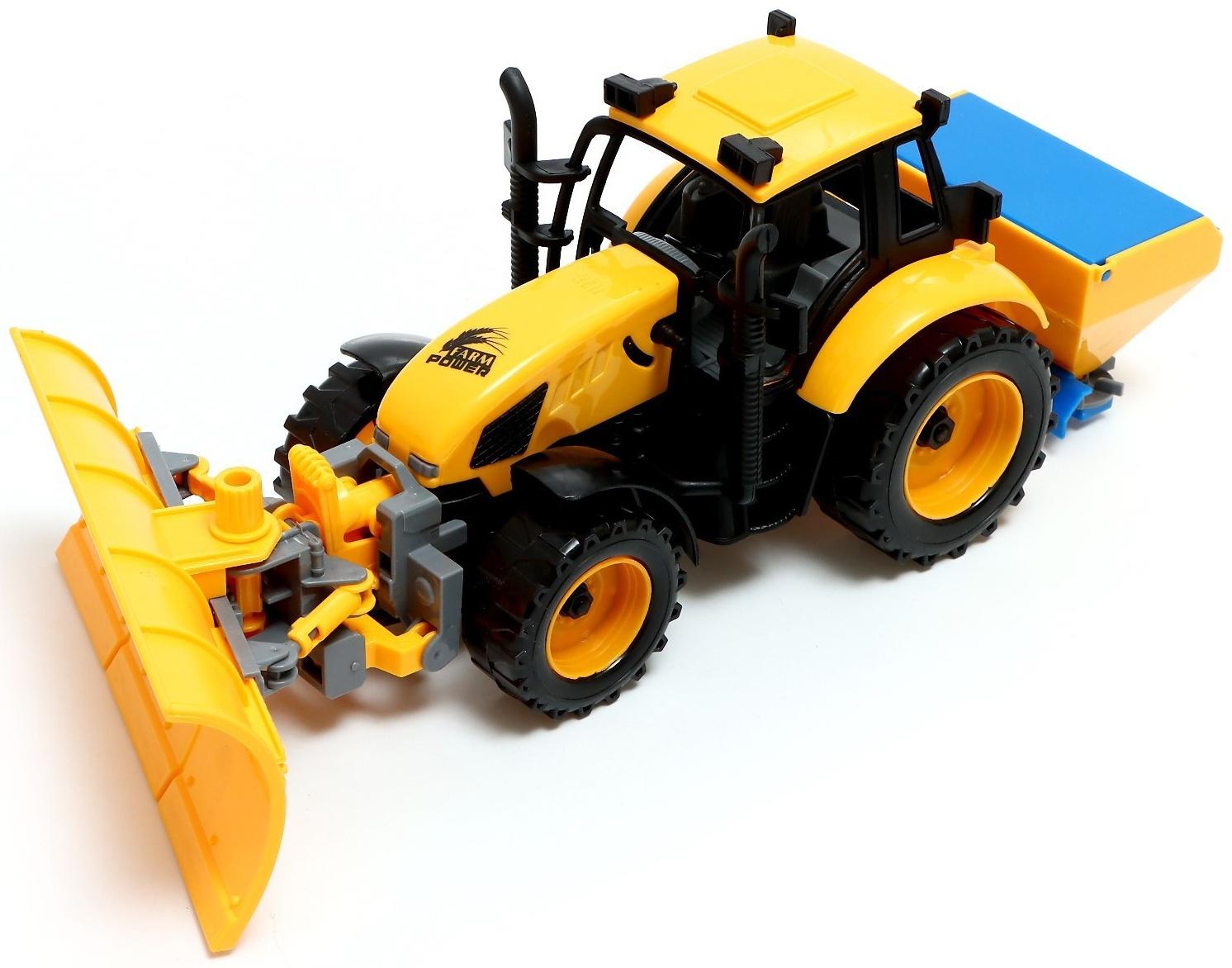 Трактор инерционный «Стройтехника», подвижные детали