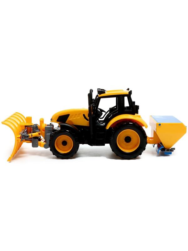 Трактор инерционный «Стройтехника», подвижные детали