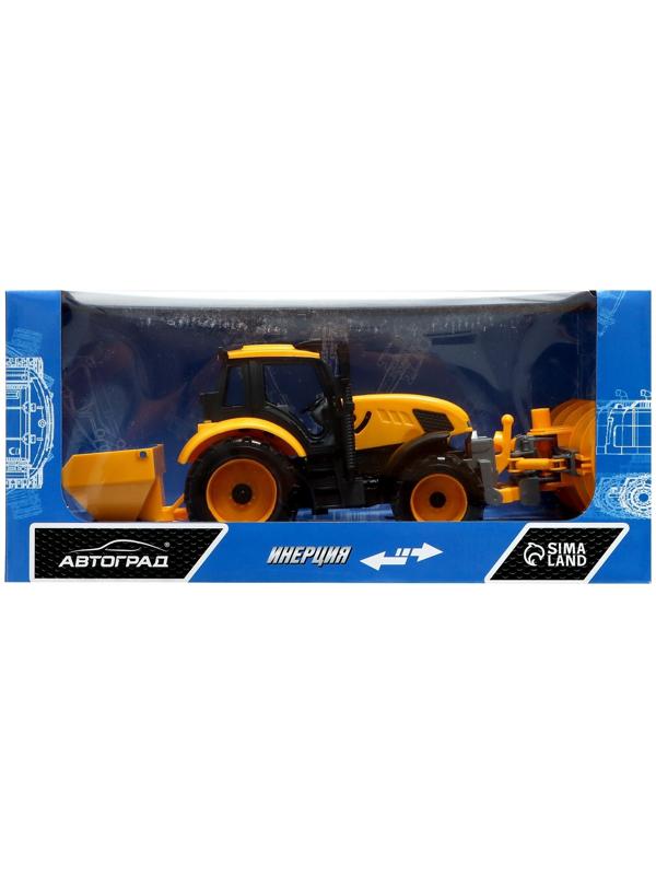 Трактор инерционный «Стройтехника», подвижные детали