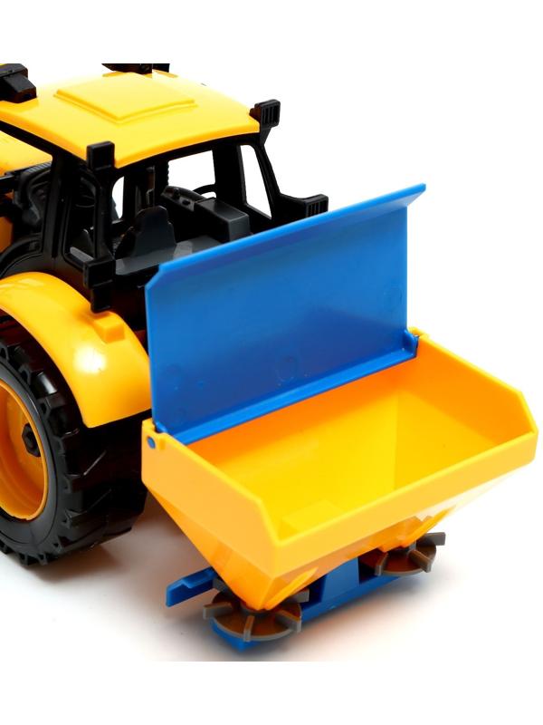 Трактор инерционный «Стройтехника», подвижные детали