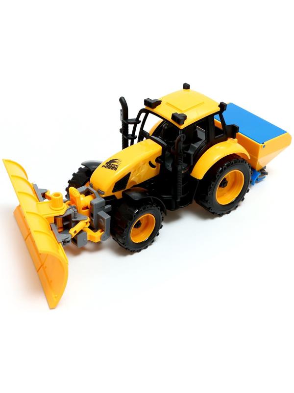 Трактор инерционный «Стройтехника», подвижные детали