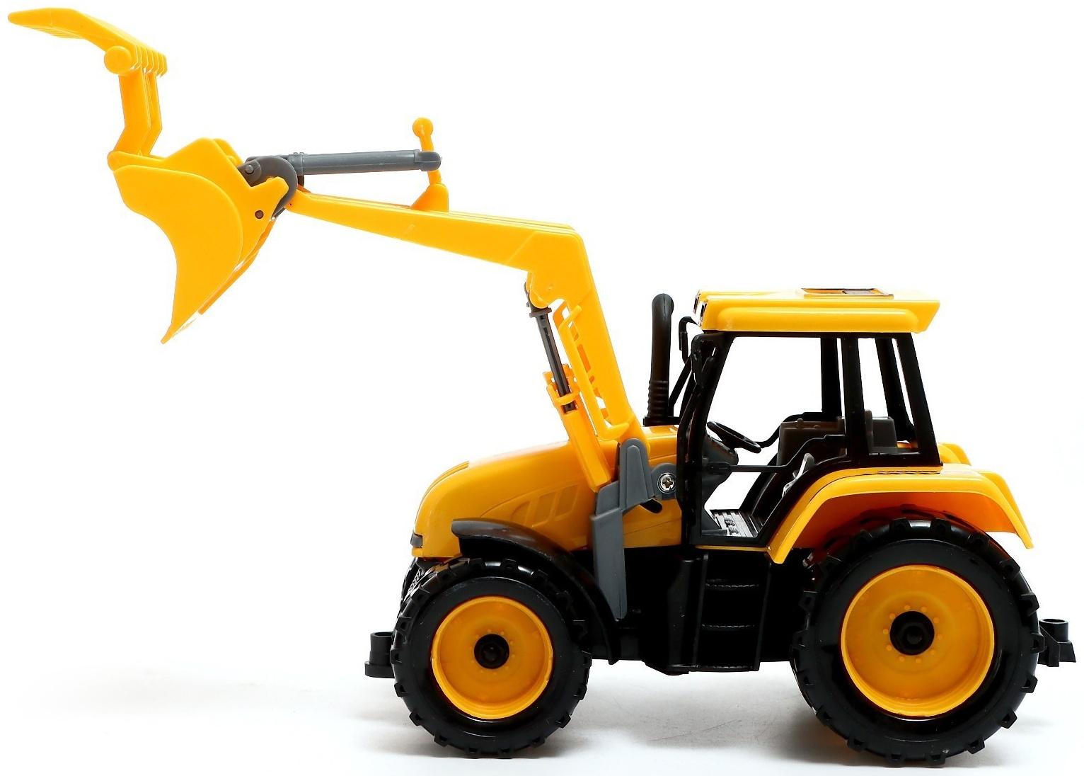 Трактор инерционный «Стройтехника», подвижные детали