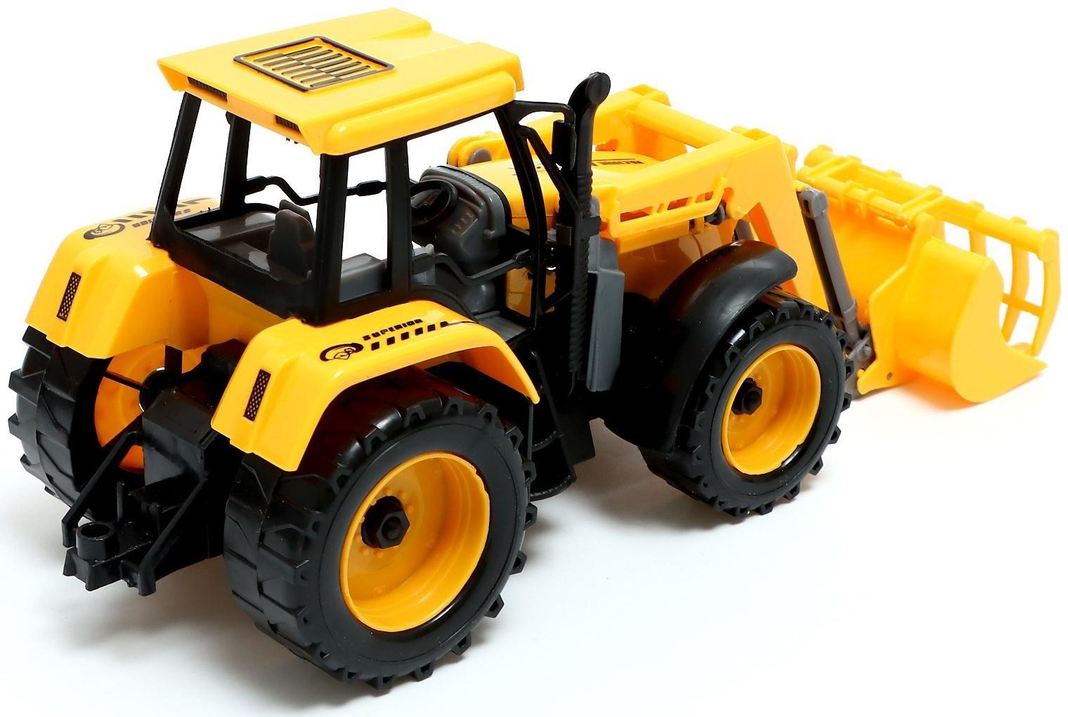 Трактор инерционный «Стройтехника», подвижные детали