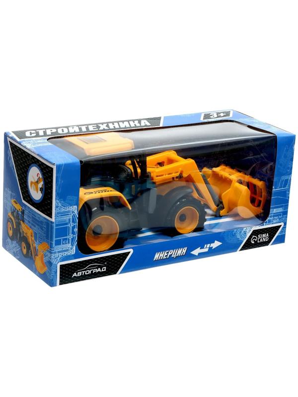 Трактор инерционный «Стройтехника», подвижные детали