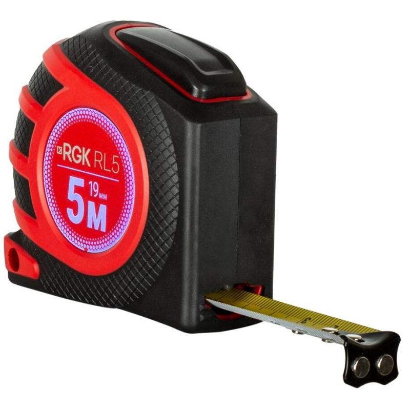 Рулетка измерительная RGK RL5 С ПОВЕРКОЙ