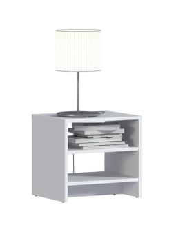 Тумба прикроватная SZ_Кито СБ-2607/1 Белый