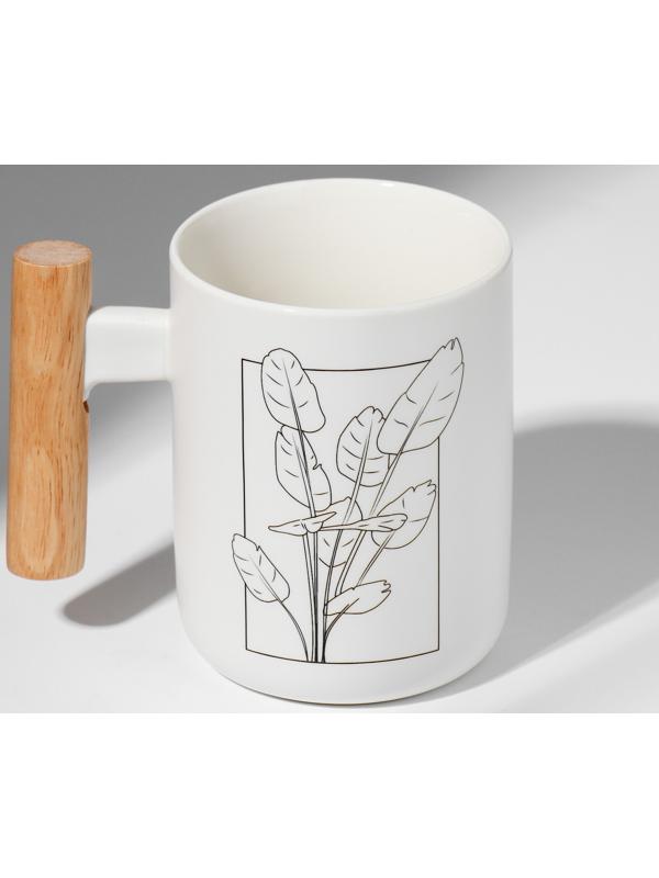 Кружка «Листья», 400 мл